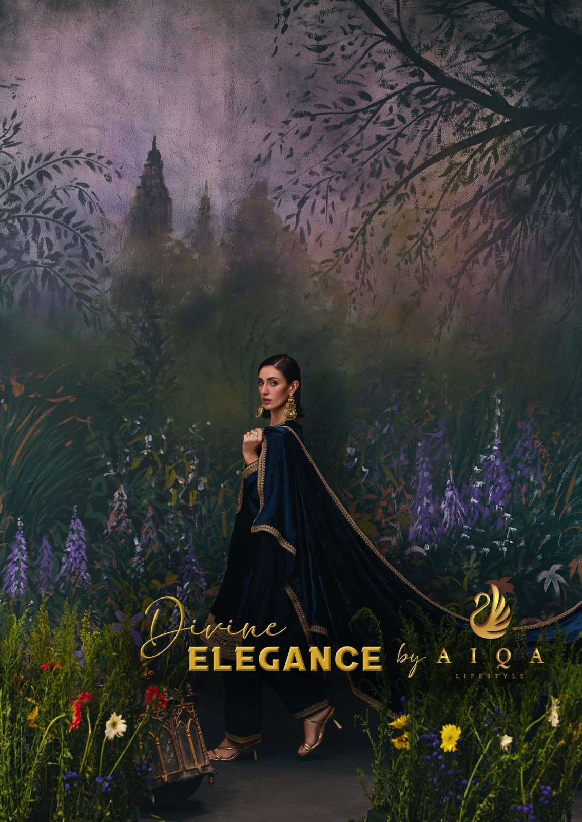 Aiqa Divine Elegance Pure Viscose Velvet With Heavy Work Wholesale Catalogue