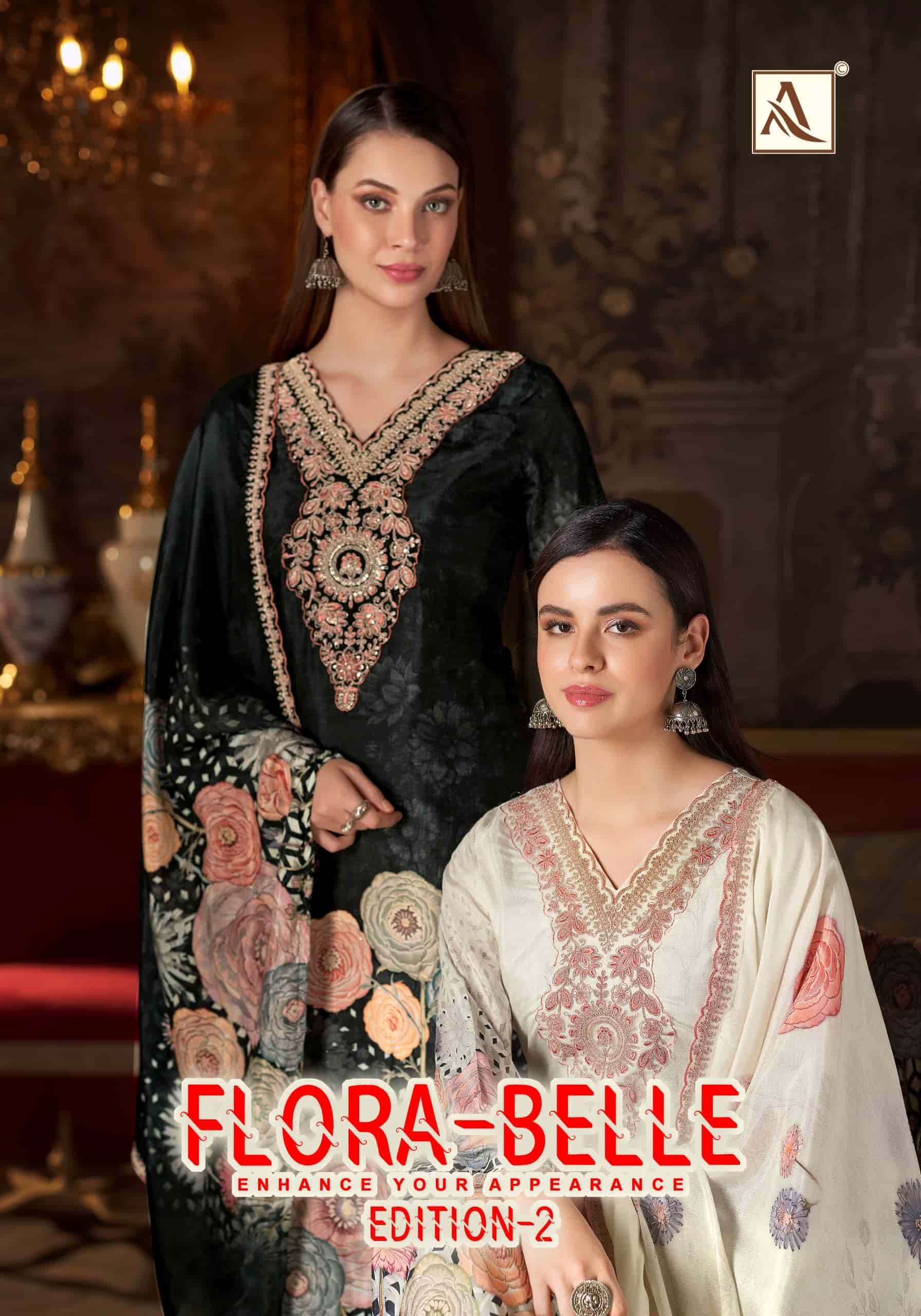 Alok Suit Flora Belle Edition 2 Premium Designs Muslin Dress Wholesaler