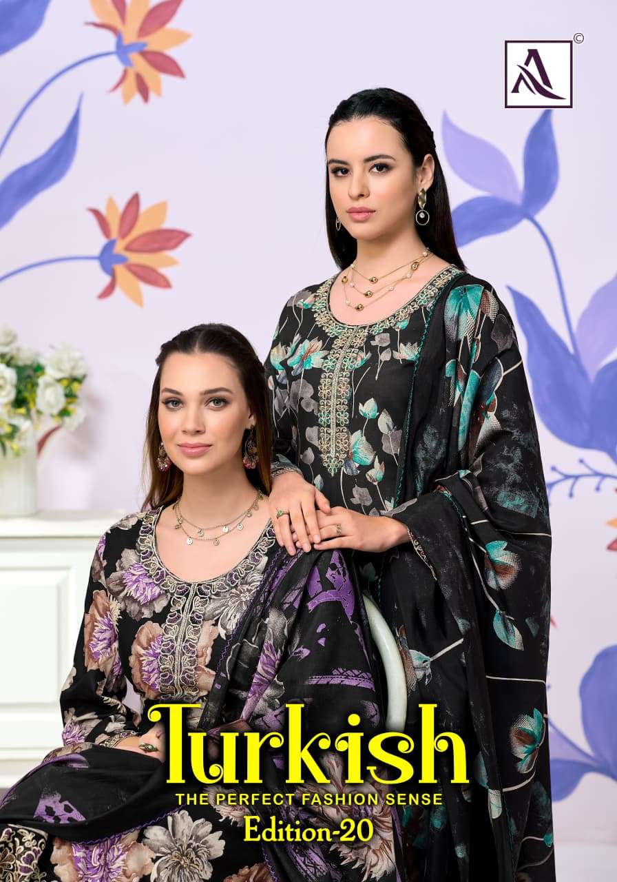 Alok Suit Turkish 20 Wholesale Catalogue