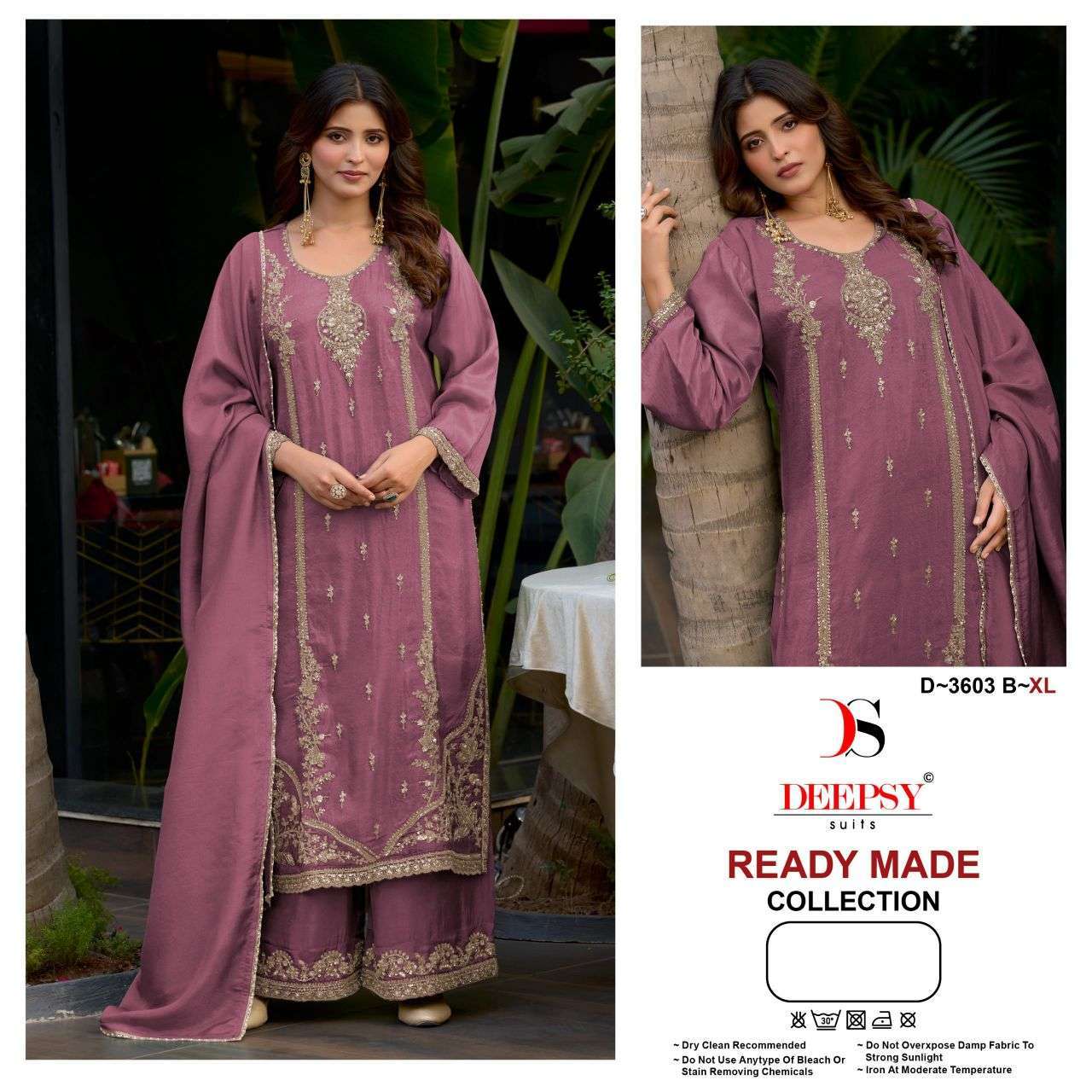Deepsy suit 3603 viscose tissue beads work readymade salwar kameez supplier Exporters