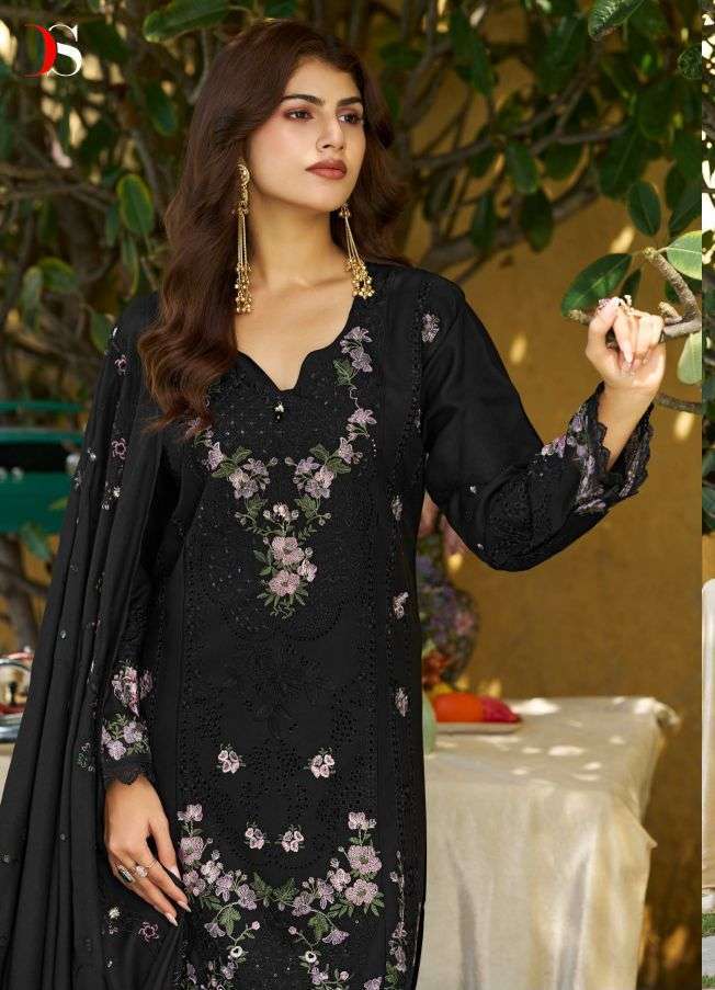 Deepsy suit elaf premium cotton self embroidered salwar kameez wholesale price Exporters