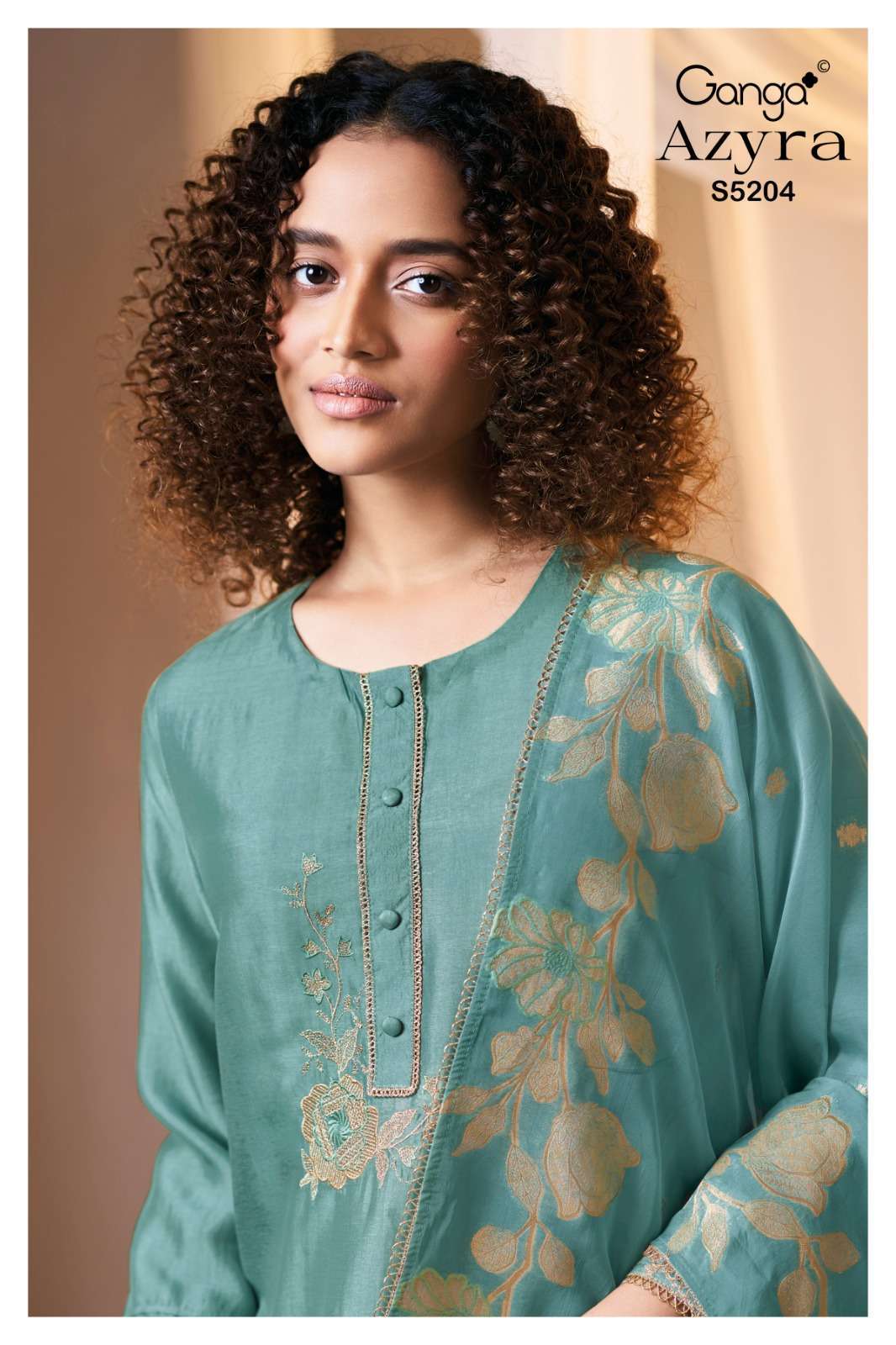 Ganga Azyra 5204 Bemberg Russian Silk Wholesale Catalogue