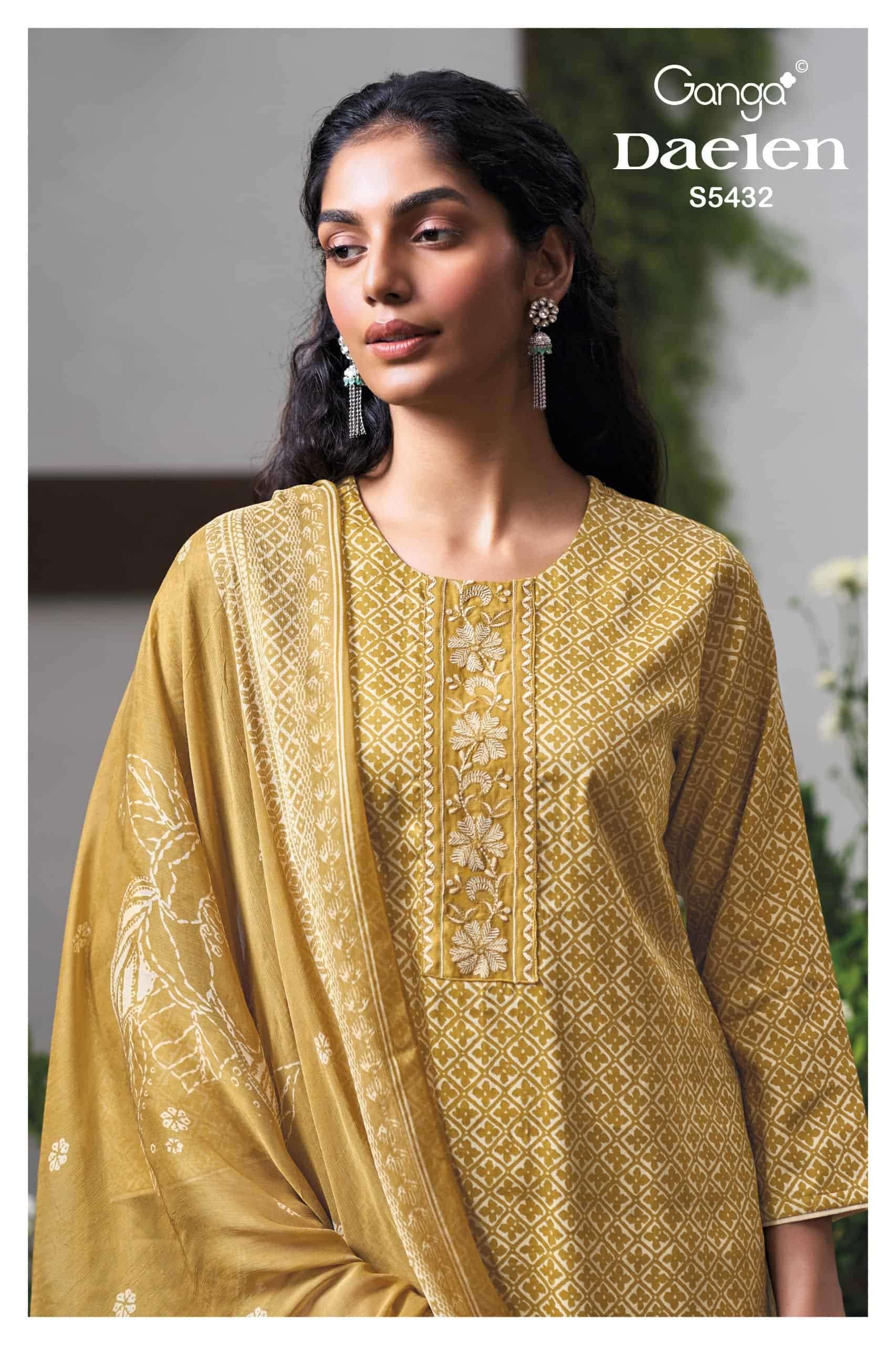 Ganga Fashion Daelen 5432 Winter Collection Wholesale Catalogue