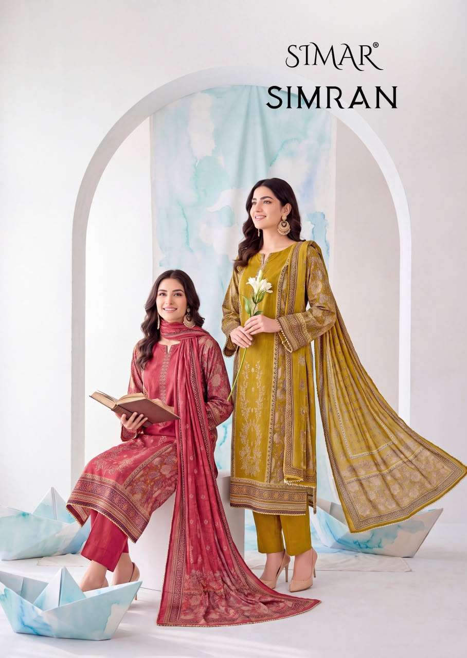 Glossy Simar Simran Digital Printed Winter Collection Salwar Suit Wholesaler