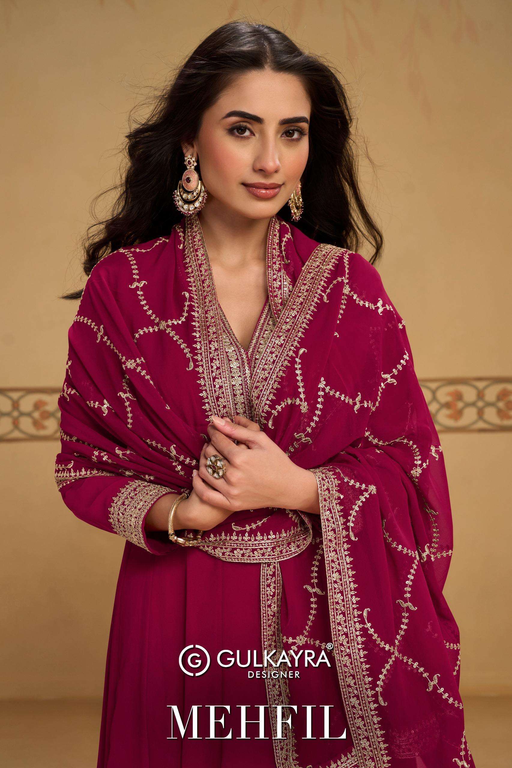 Gulkayra Mehfil 7709 Colors Readymade Designer Wholesale Catalogue