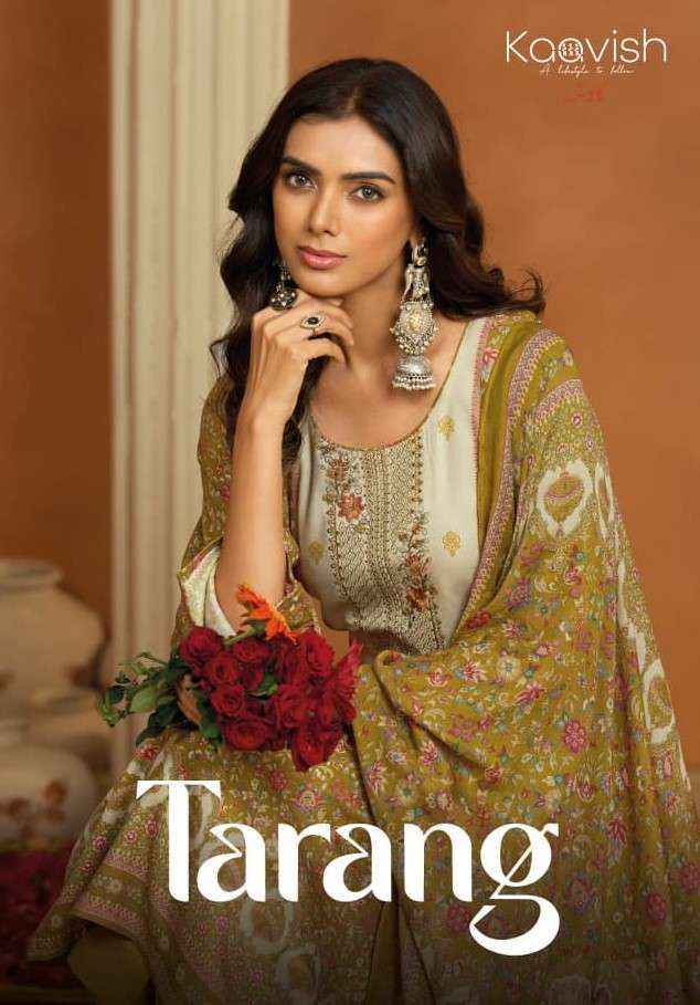 Kaavish Tarang Wholesale Viscose Pashmina Salwar Kameez Catalogue