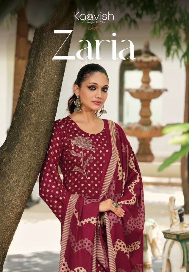 Kaavish Zaria Viscose Pashmina Salwar Kameez