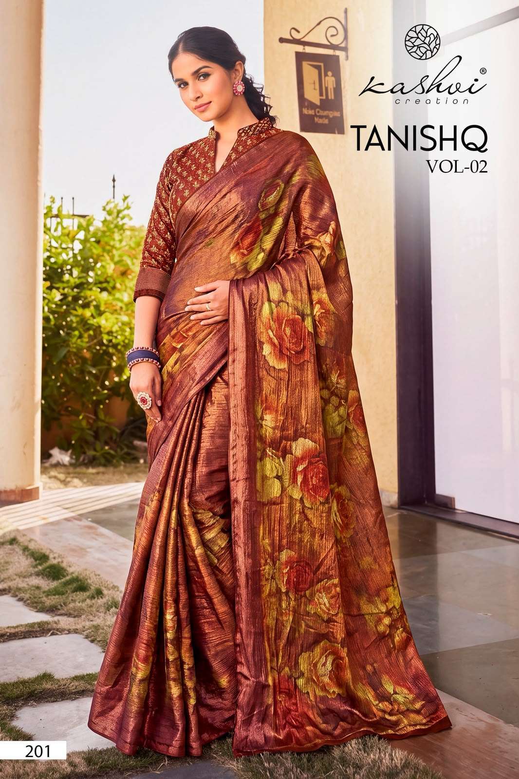 Kashvi Creation Tanishq Vol 2 Silk Digital Print Saree Catalogue