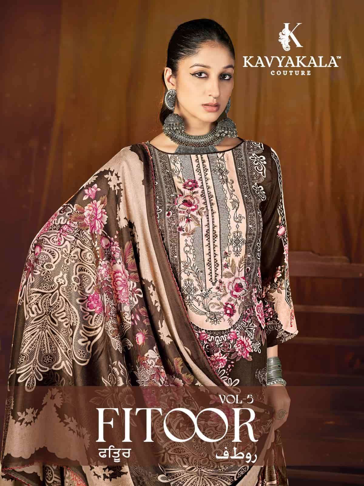 Kavyakala Fitoor Vol 5 Fancy Pashmina Salwar Kameez Exporters 