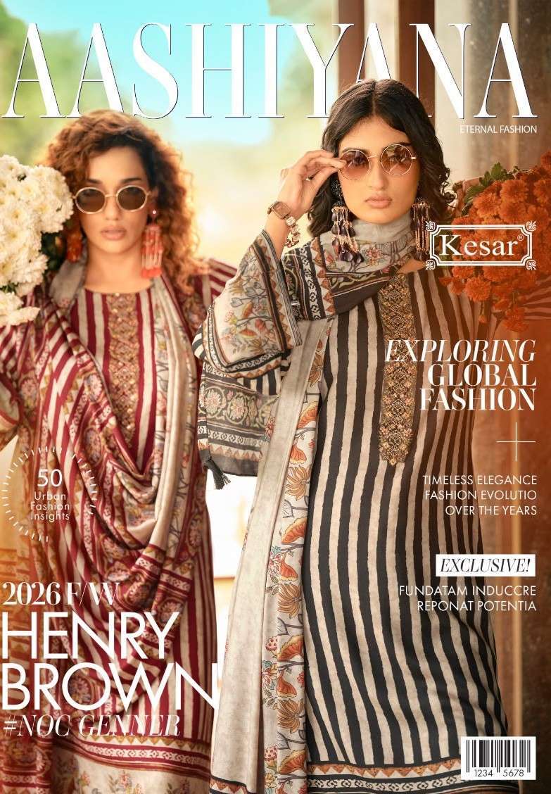 Kesar Aashiyana Pashmina Digital Printed Wholesale Catalogue