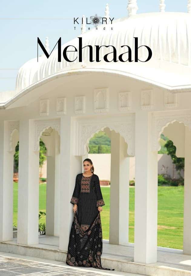 Kilory Trends Mehraab Winter Special Pashmina Salwar Kameez Wholesale Price Dealer