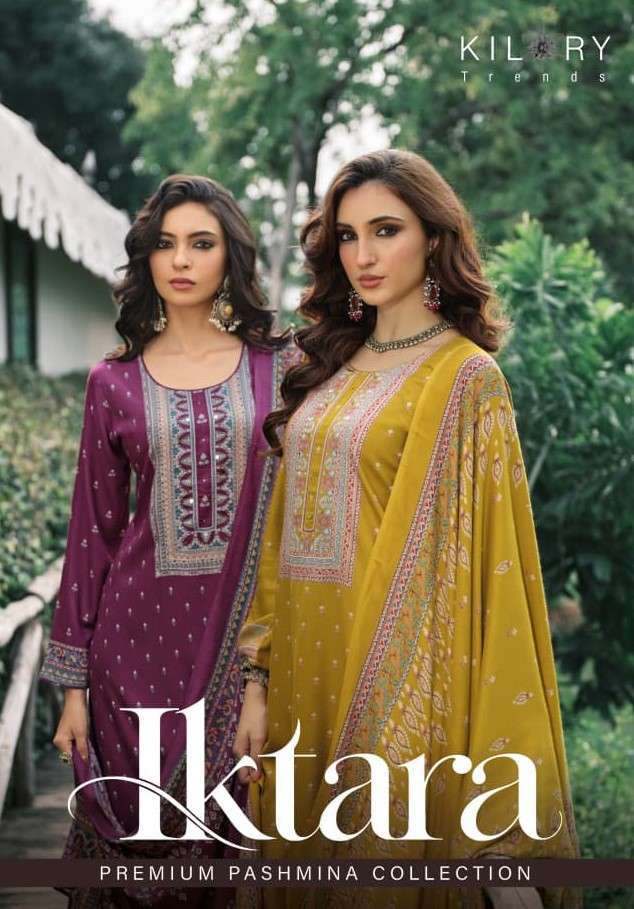 Kilory Trendz Iktara Viscose Pashmina Wholesale Salwar Kameez Catalogue