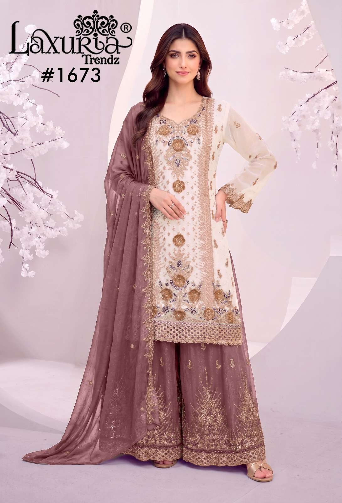 laxuria trends 1673 simmer wholesale readymade salwar kameez supplier