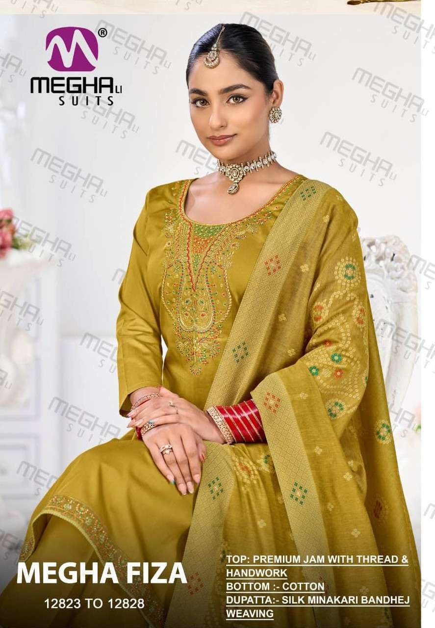 Meghali Suits Fiza Fancy Wear Ladies Suit Wholesale Catalogue