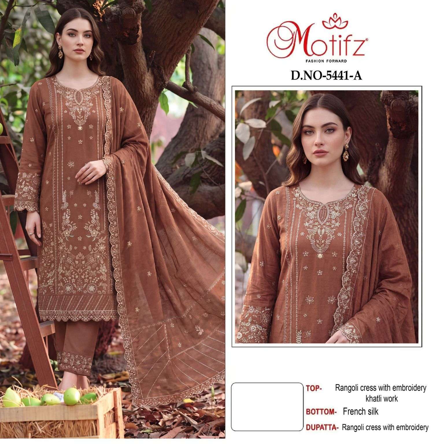 Motifz 5441 Heavy Embroidered Salwar Kameez Wholesale Catalogue
