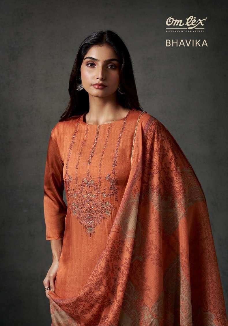 Omtex Bhavika Premium Designs Wholesale Catalogue
