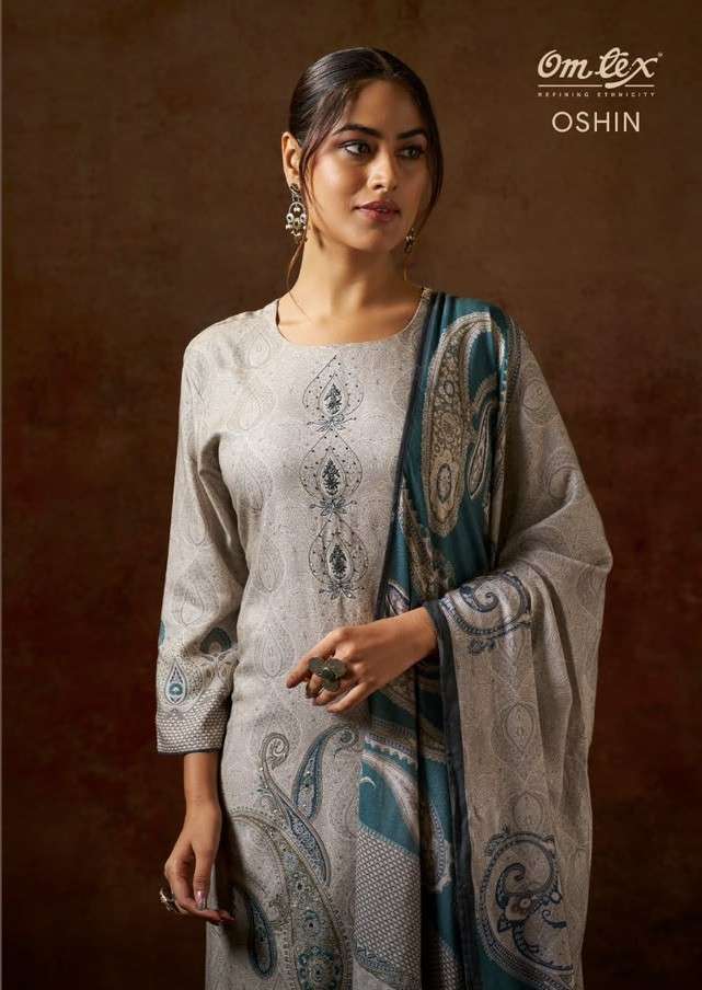 omtex oshin pashmina handwork salwar kameez wholesale price Surat