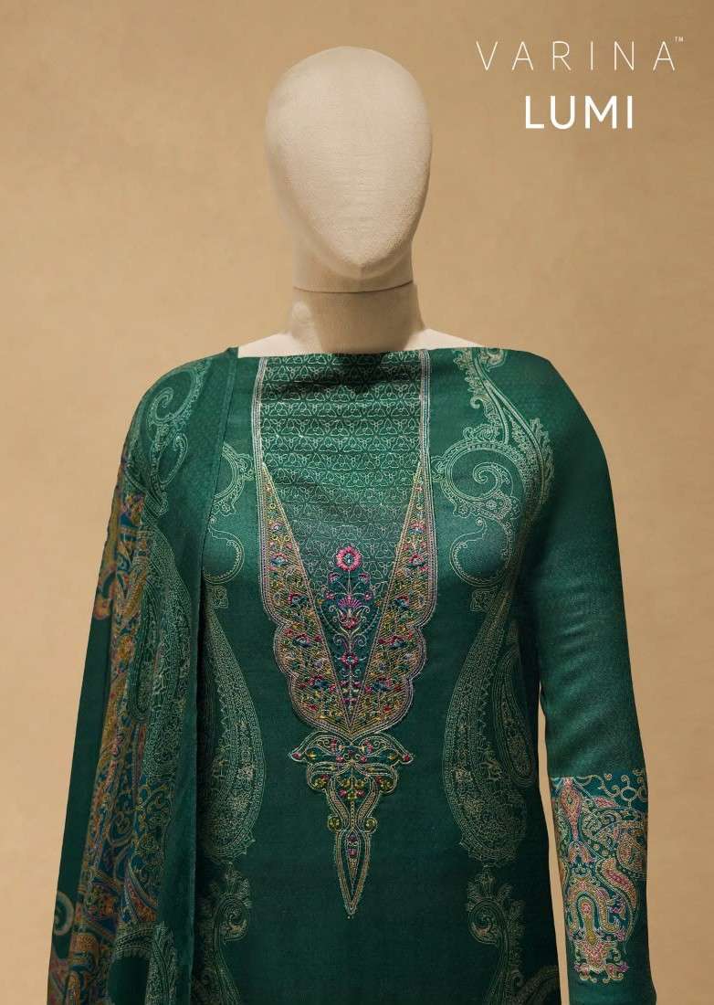 Omtex Varina 220 Pashmina Digital Printed Salwar Kameez Wholesale Price
