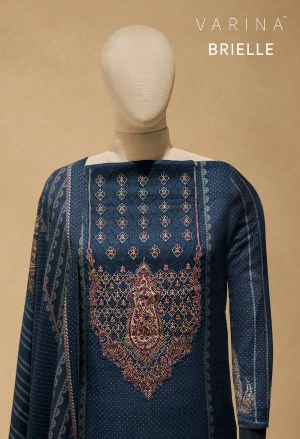 Omtex Varina Brielle-212 Pashmina fancy embroidered salwar kameez