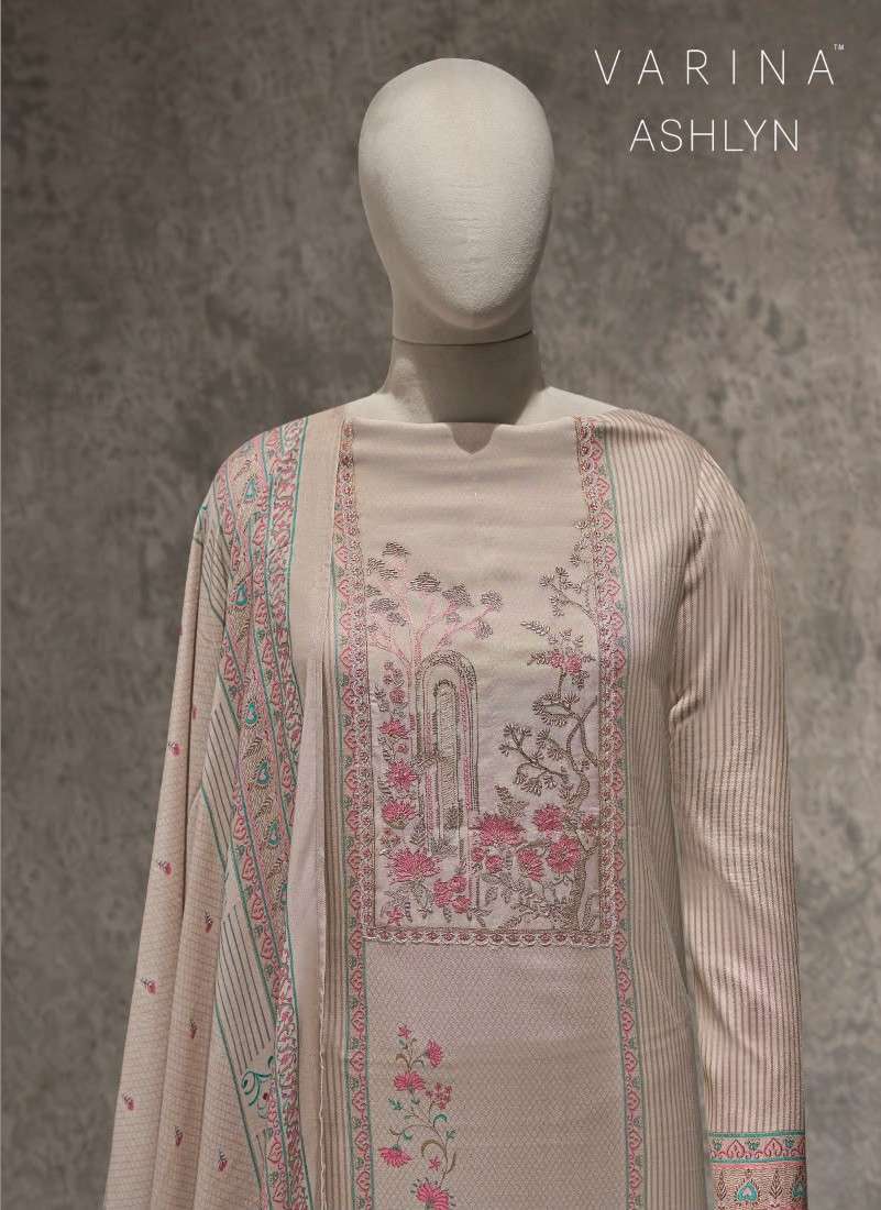 OmtexVvarina Ashlyn D 211  pashmina fancy salwar kameez wholesaler