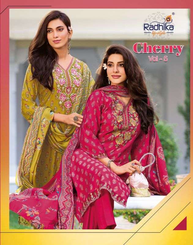 Radhika Lifestyle Cherry Vol-5 Modal Discharge Printed Readymade Wholesale Catalogue