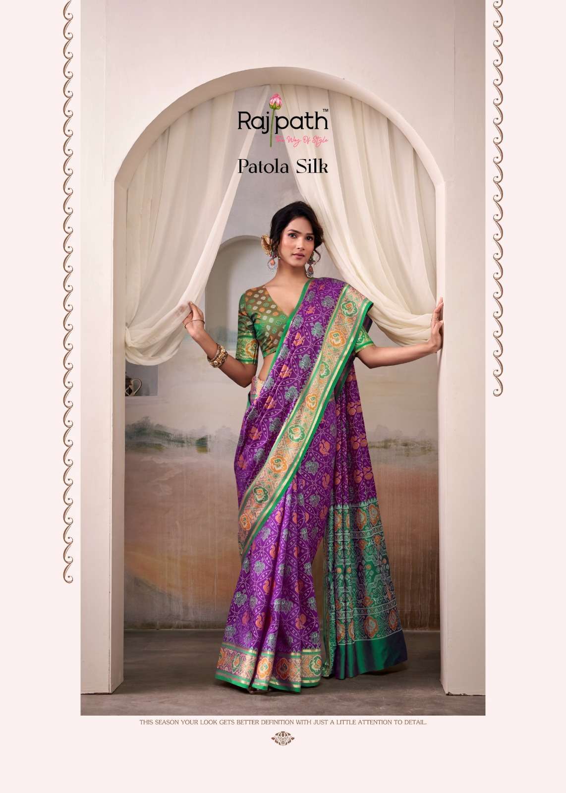 Rajpath Patola 504 To 509 Party Wear Patola Silk Saree Catalogue