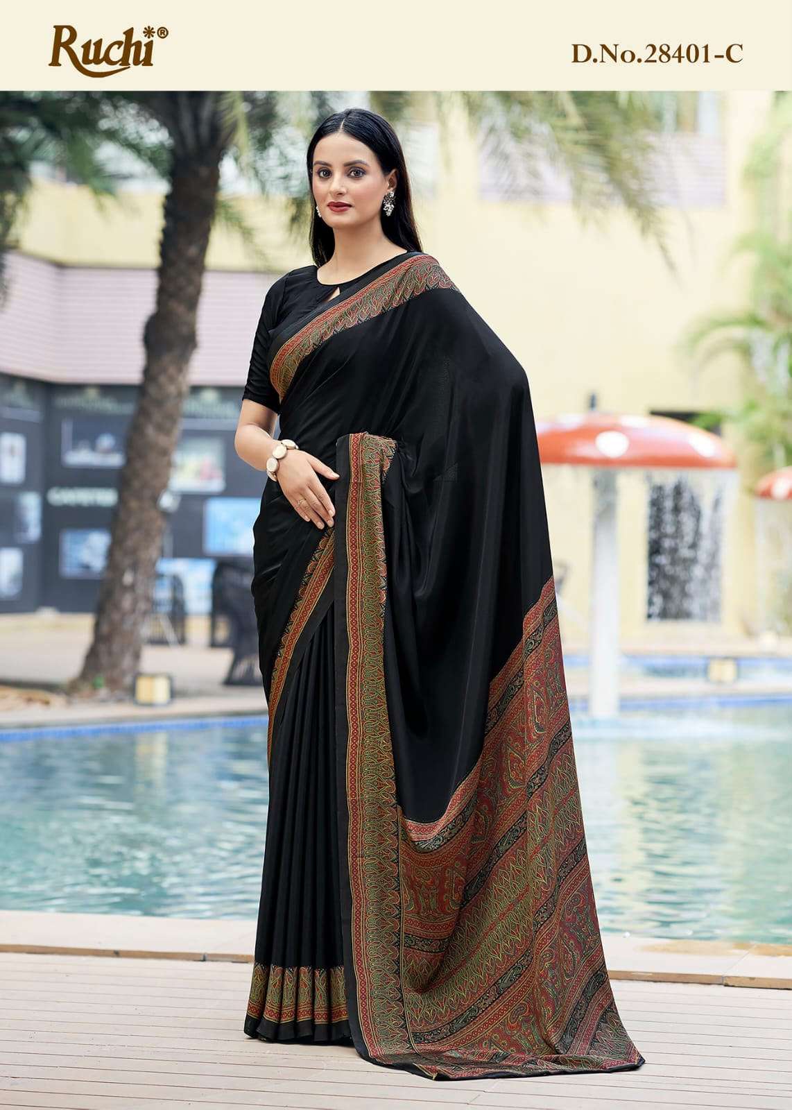 Rajpath Vedanta Silk Vol 27 Silk Crepe Saree Wholesale Catalogue