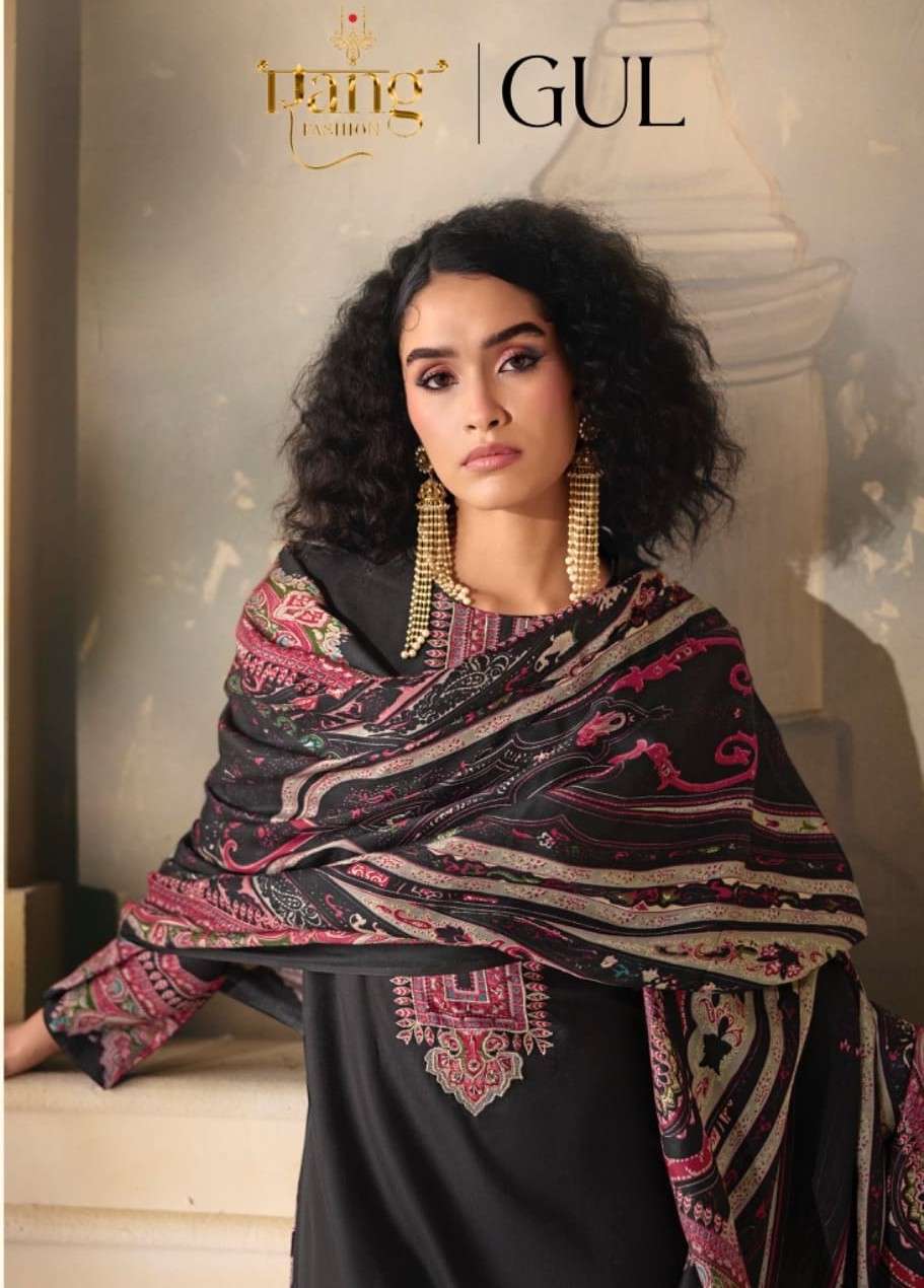 Rangati Prints Gul Pure Pashmina Winter Collection Suit Wholesale Catalogue