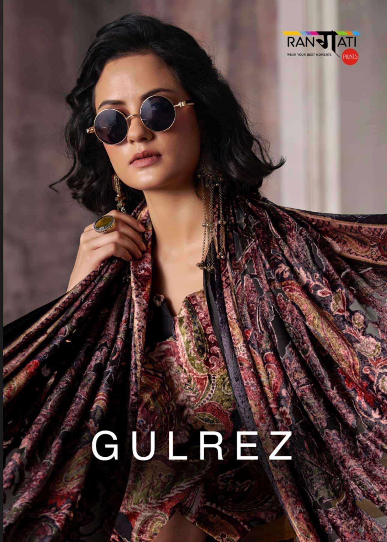 Rangati Prints Gulrez Designer Velvet Salwar Suit