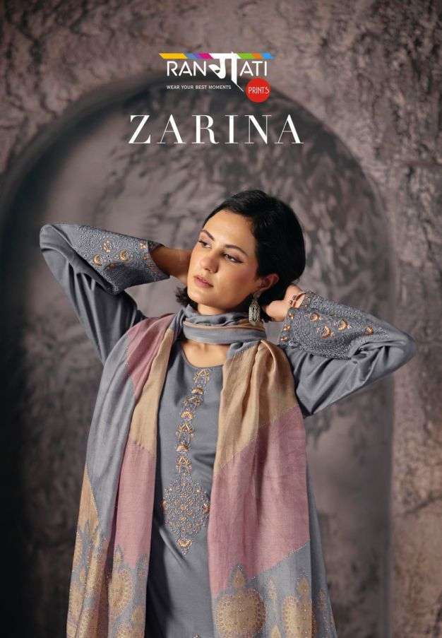 rangati zarina pashmina embroidered salwar kameez wholesale price surat