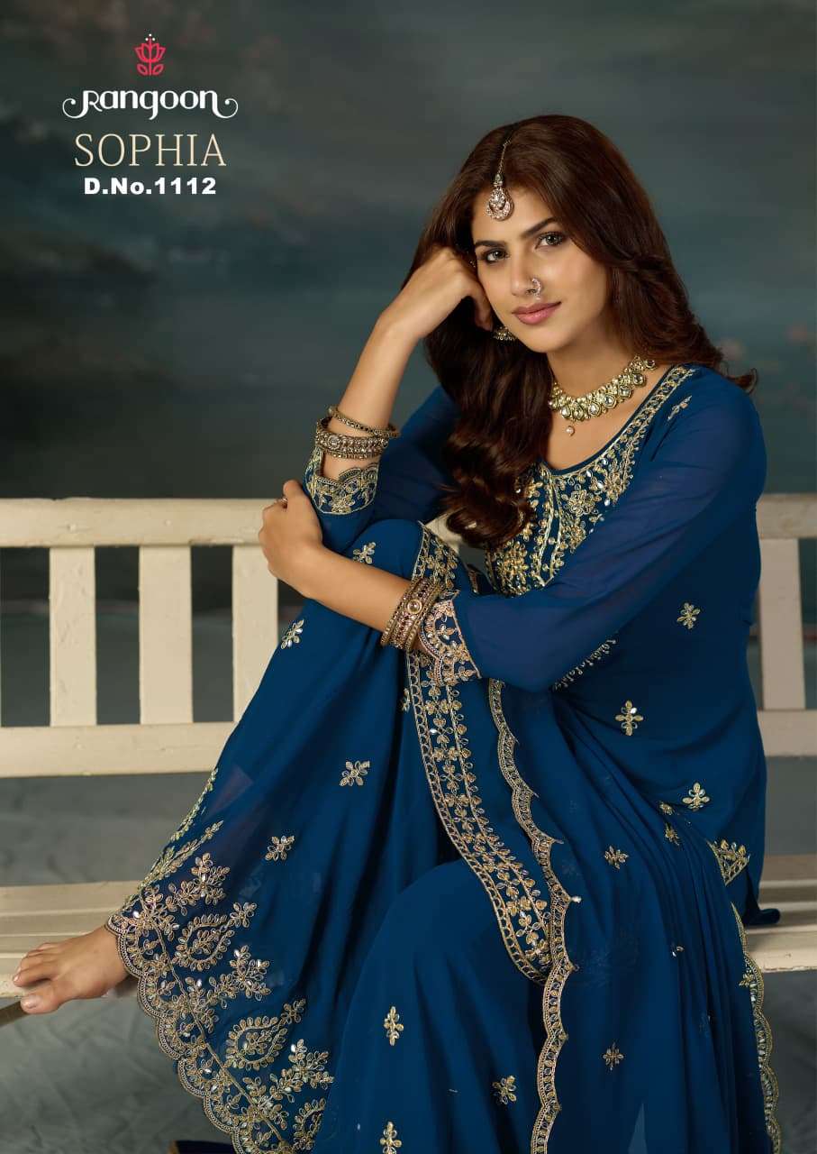 Rangoon Sophia Georgette Readymade Karva Chauth Readymade Collection Wholesale Catalogue