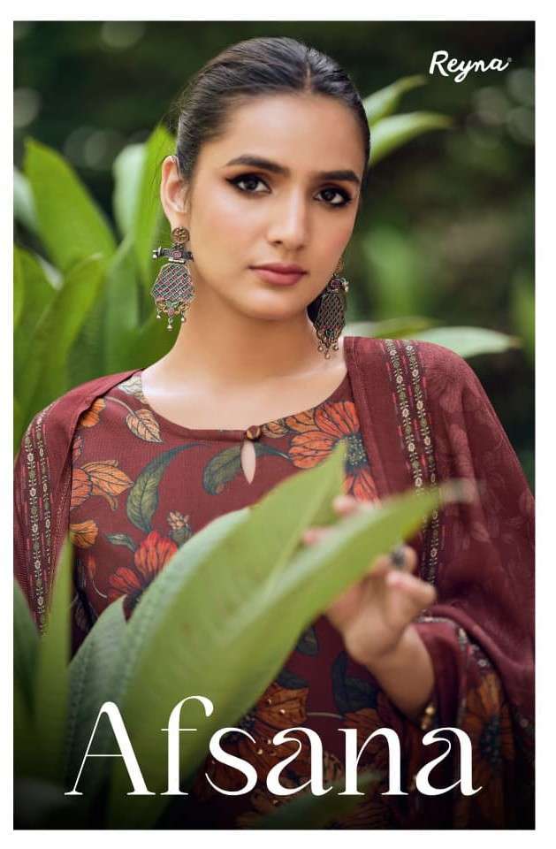 Reyna afsana fancy digital printed salwar kameez wholesale price