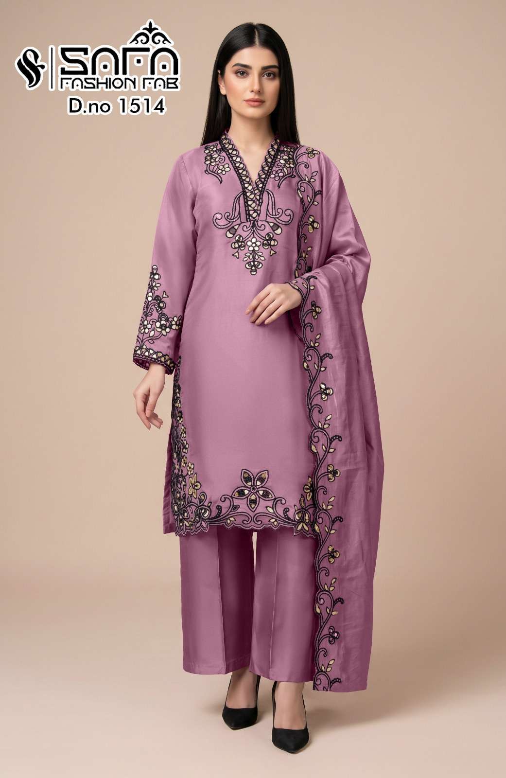 Safa Fashion Fab 1514 Soft Cotton Designer Readymade Salwar Kameez