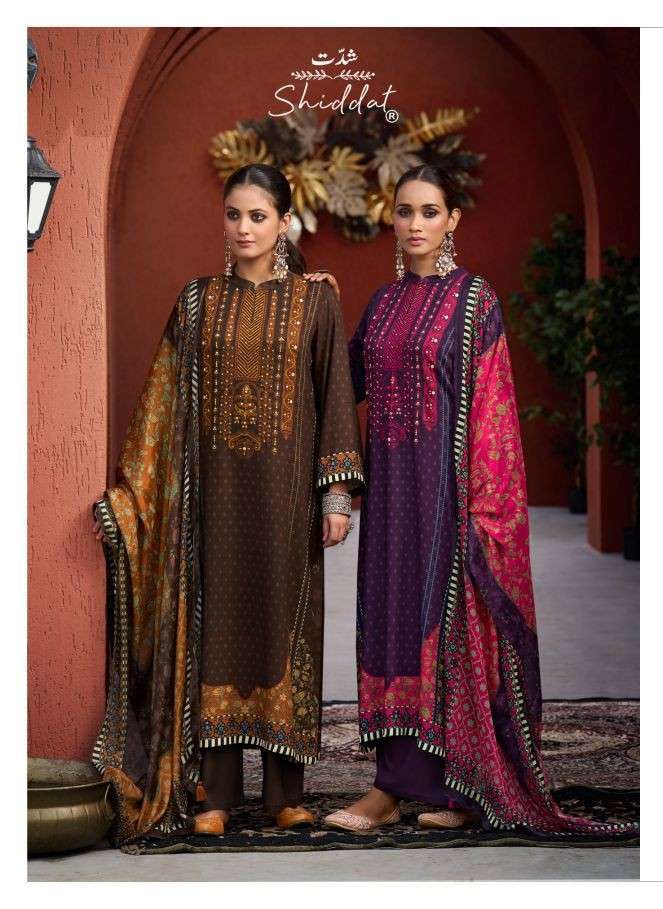 Shiddat Castial 109 viscose pashmina salwar kameez wholesale price Dealer In Surat