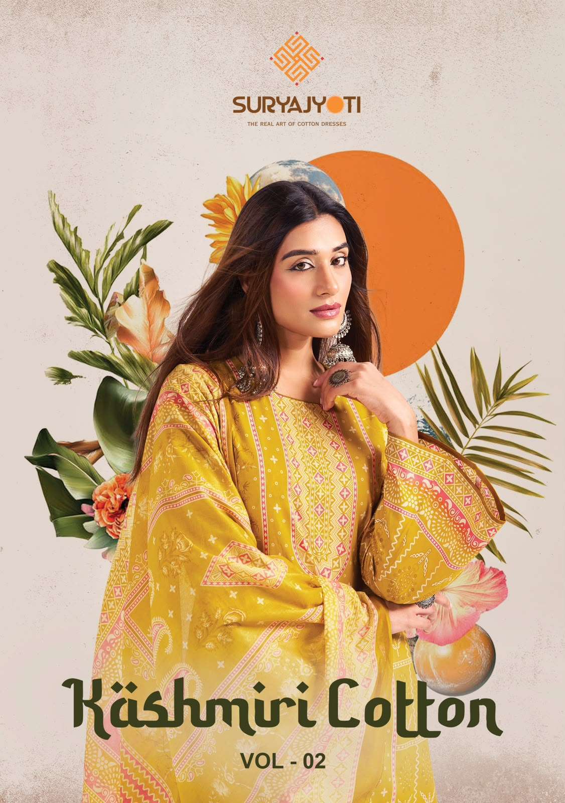 suryajyoti kashmiri cotton vol-2 cotton printed fancy salwar kameez wholesale price Dealer