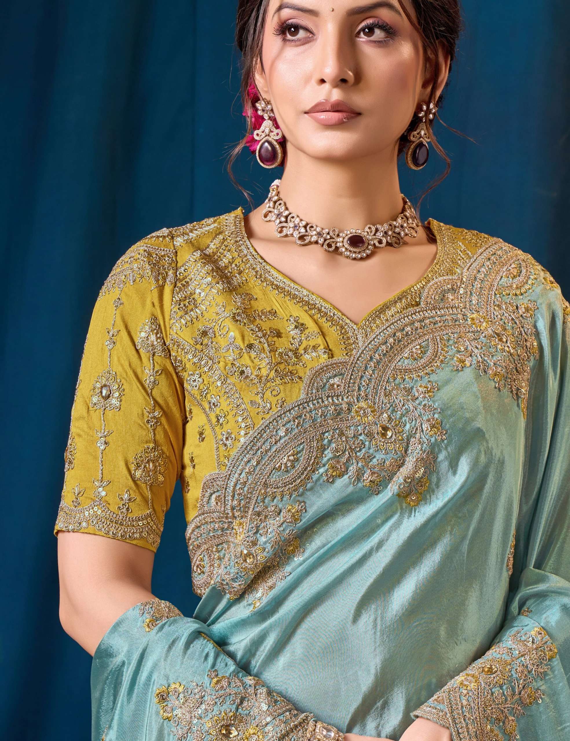TFH Sarvaratna Vol 7 Hit Viscose Designer Saree Collection Wholesaler