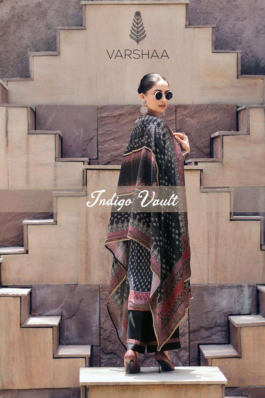 Varsha Fashion Indingo Vault pashmina fancy handwork salwar kameez wholesale price Collection