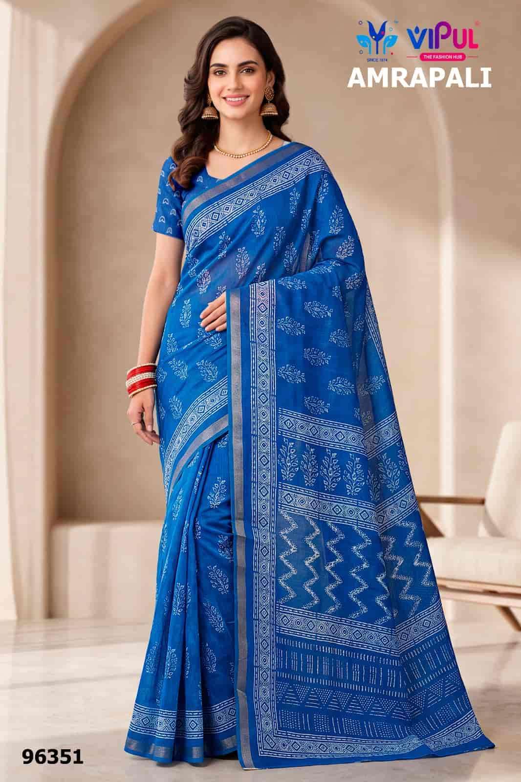 Vipul Saree Amrapali Premium Cotton Saree Collection