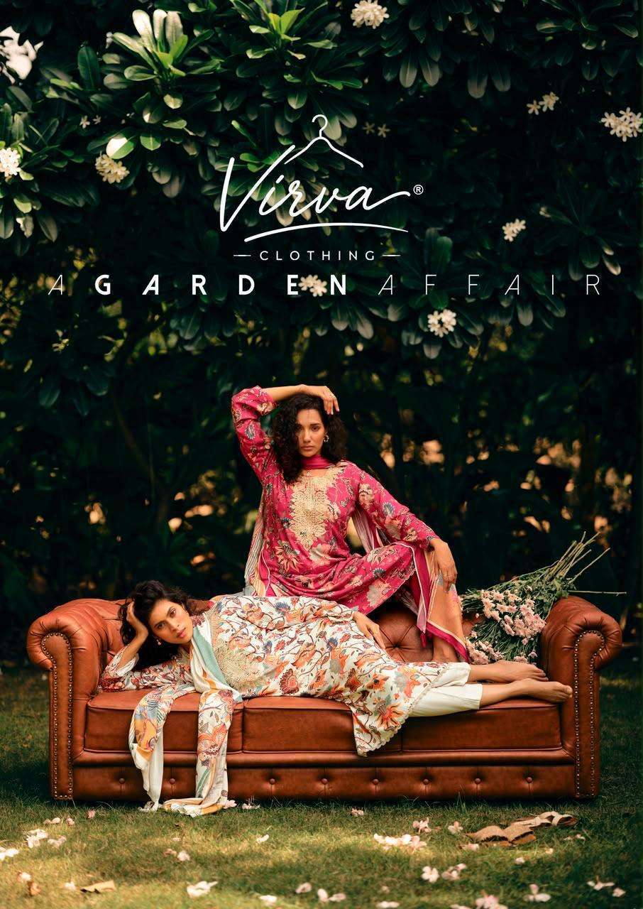 Virva A Garden Affair Pashmina Winter Special Salwar Kameez Wholesale Catalogue
