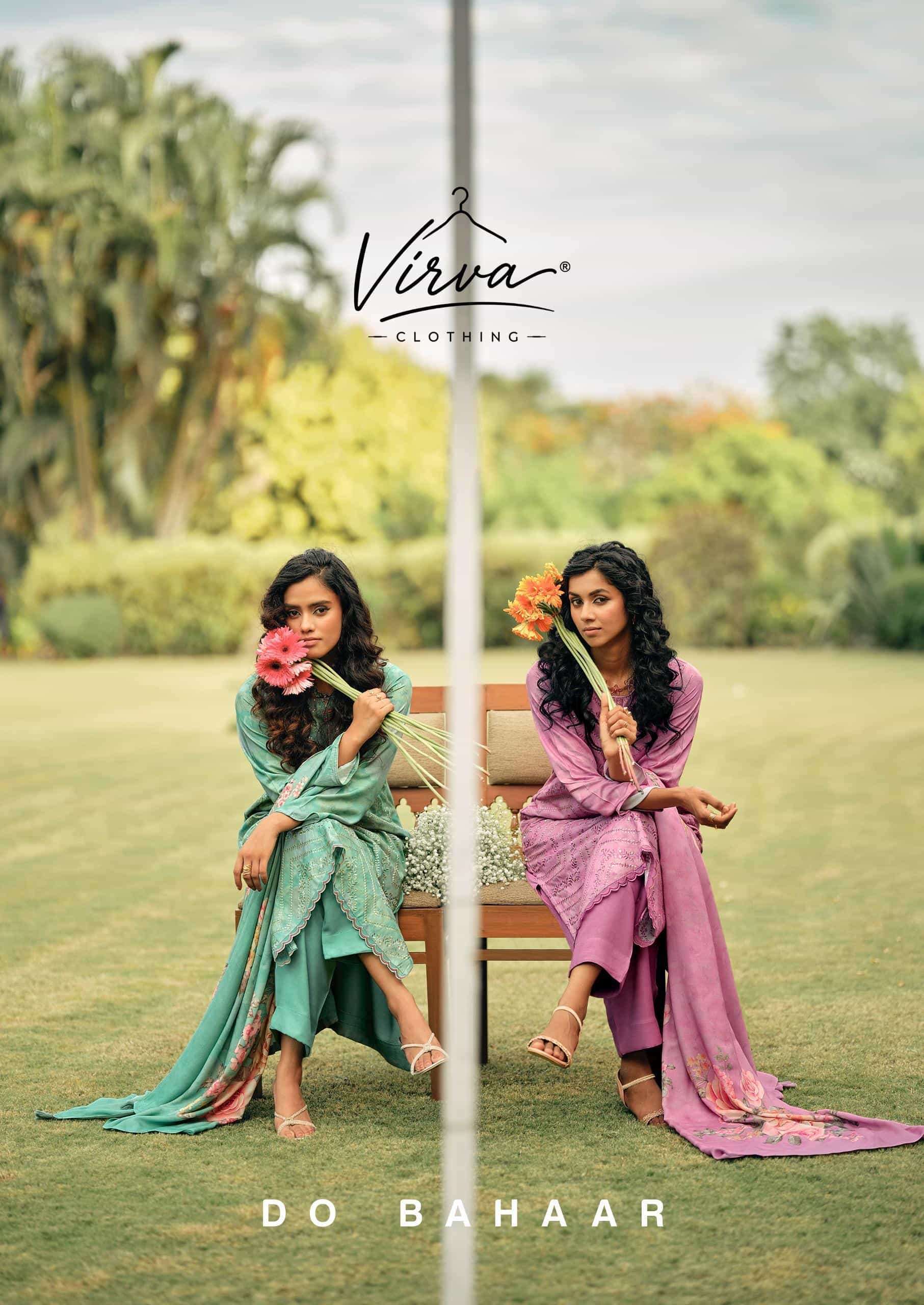 Virva Do Bahaar Premium Wear Winter Suit Catalog Catalogue