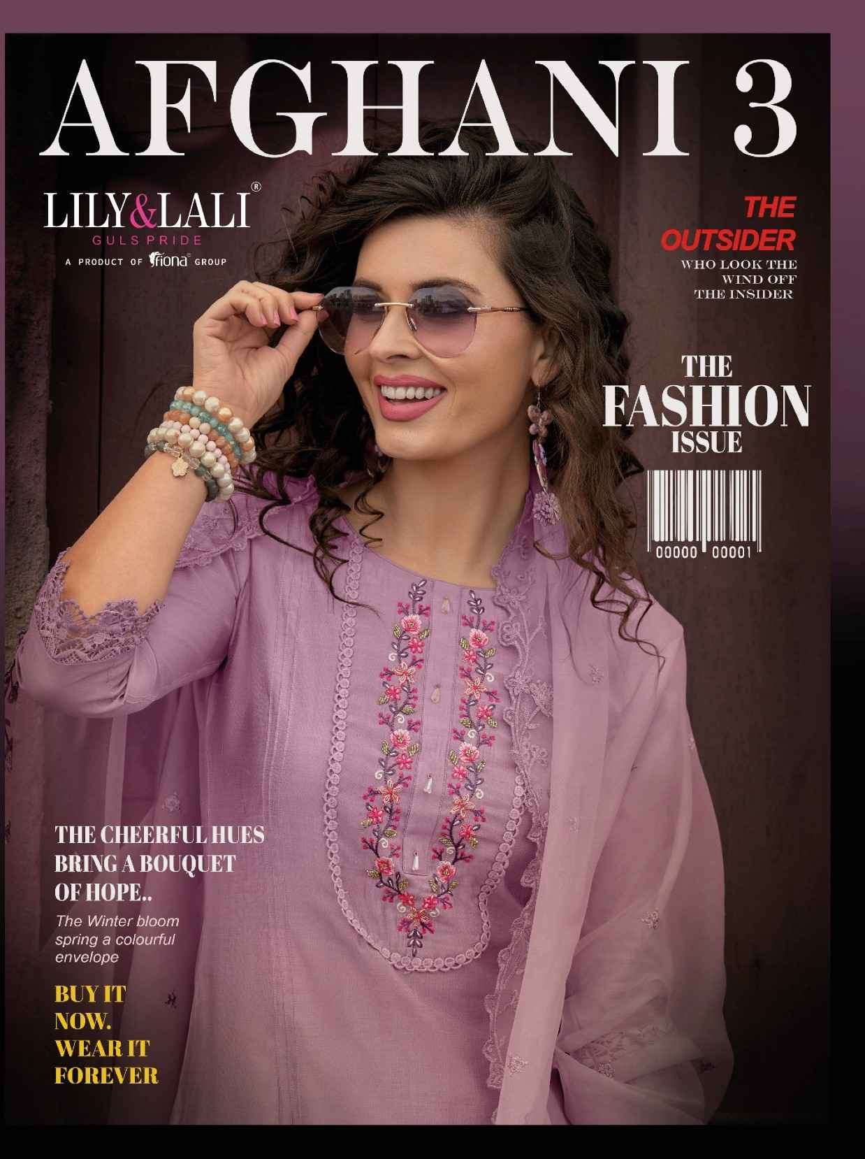 LILY & LALI AFGHANI VOL 3 READYMADE 3 PIECE SUIT COLLECTION 2024