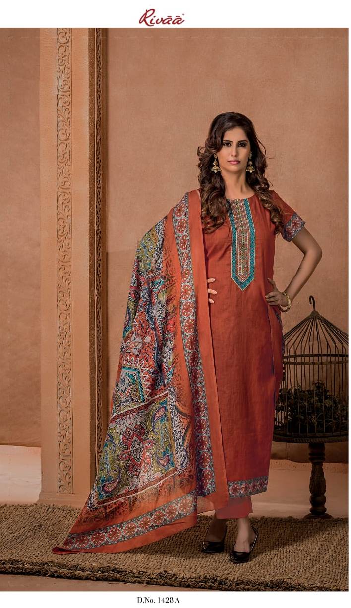 Rivaa cotton suits with price sales