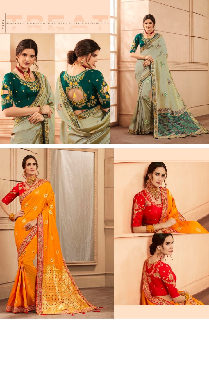 Mahotsav presents pradha nx organza designer sarees catalog wholesaler