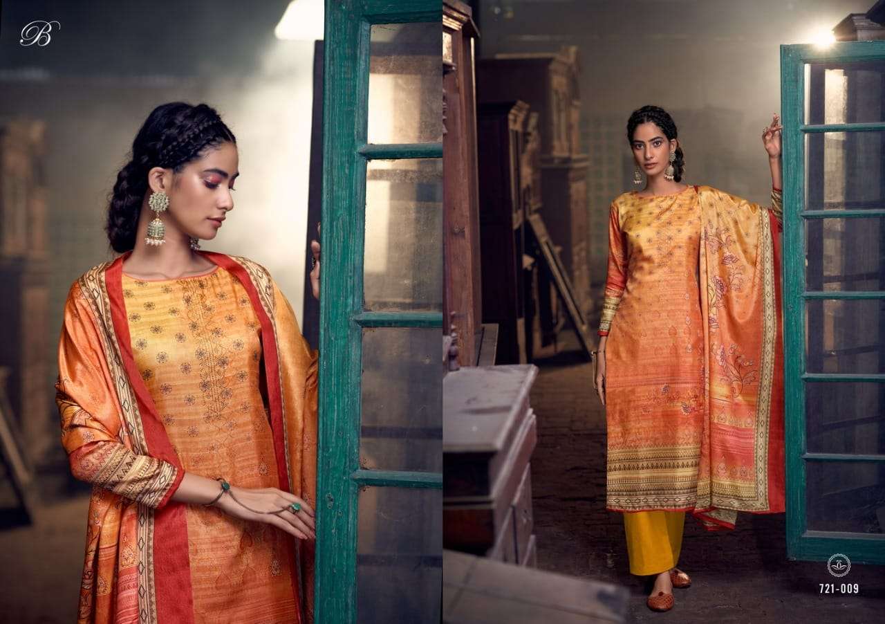 BELIZA DESIGNER PRESENT HERITAGE HANDLOOM SILK DESIGNER SALWAR KAMEEZ WHOLESALER 