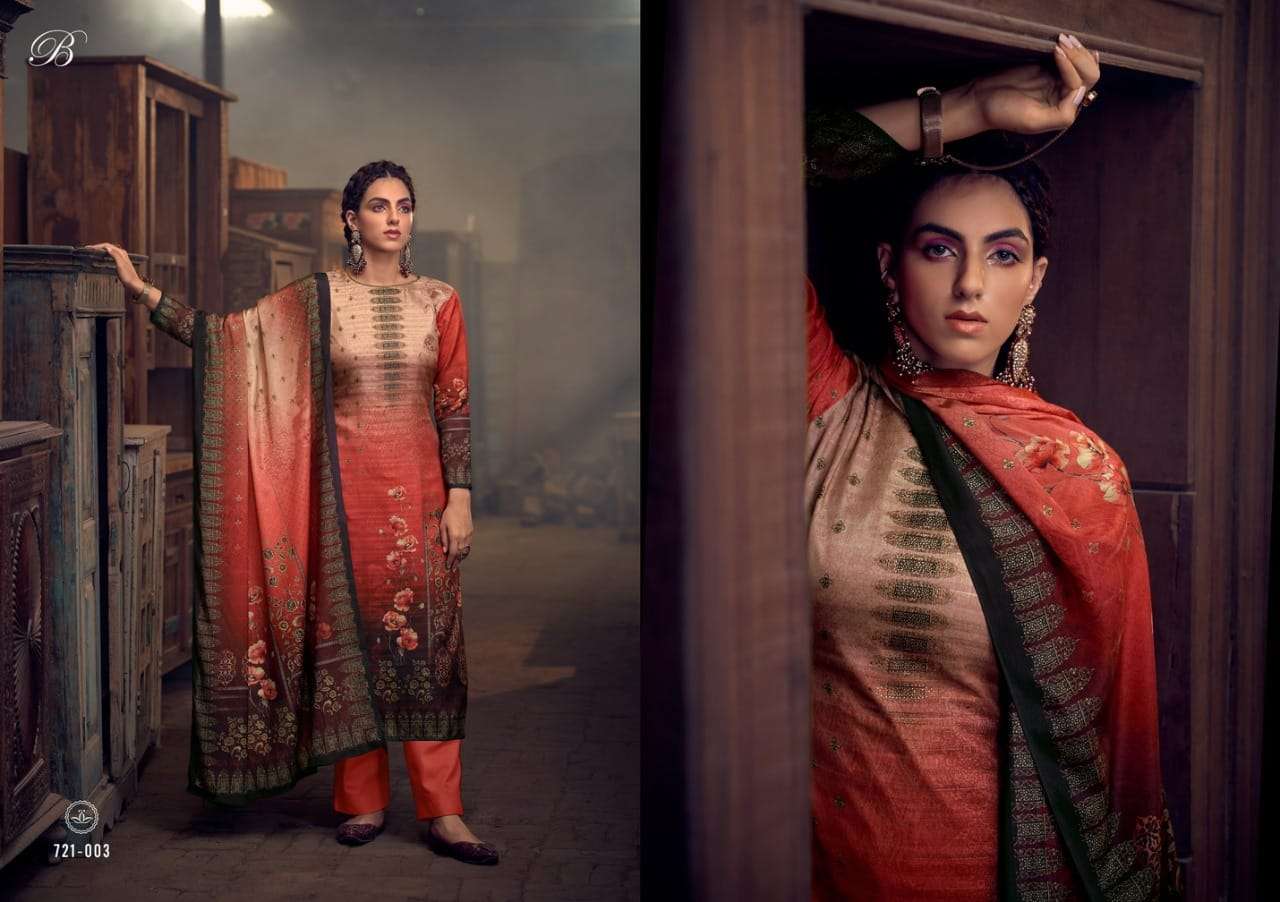 BELIZA DESIGNER PRESENT HERITAGE HANDLOOM SILK DESIGNER SALWAR KAMEEZ WHOLESALER 