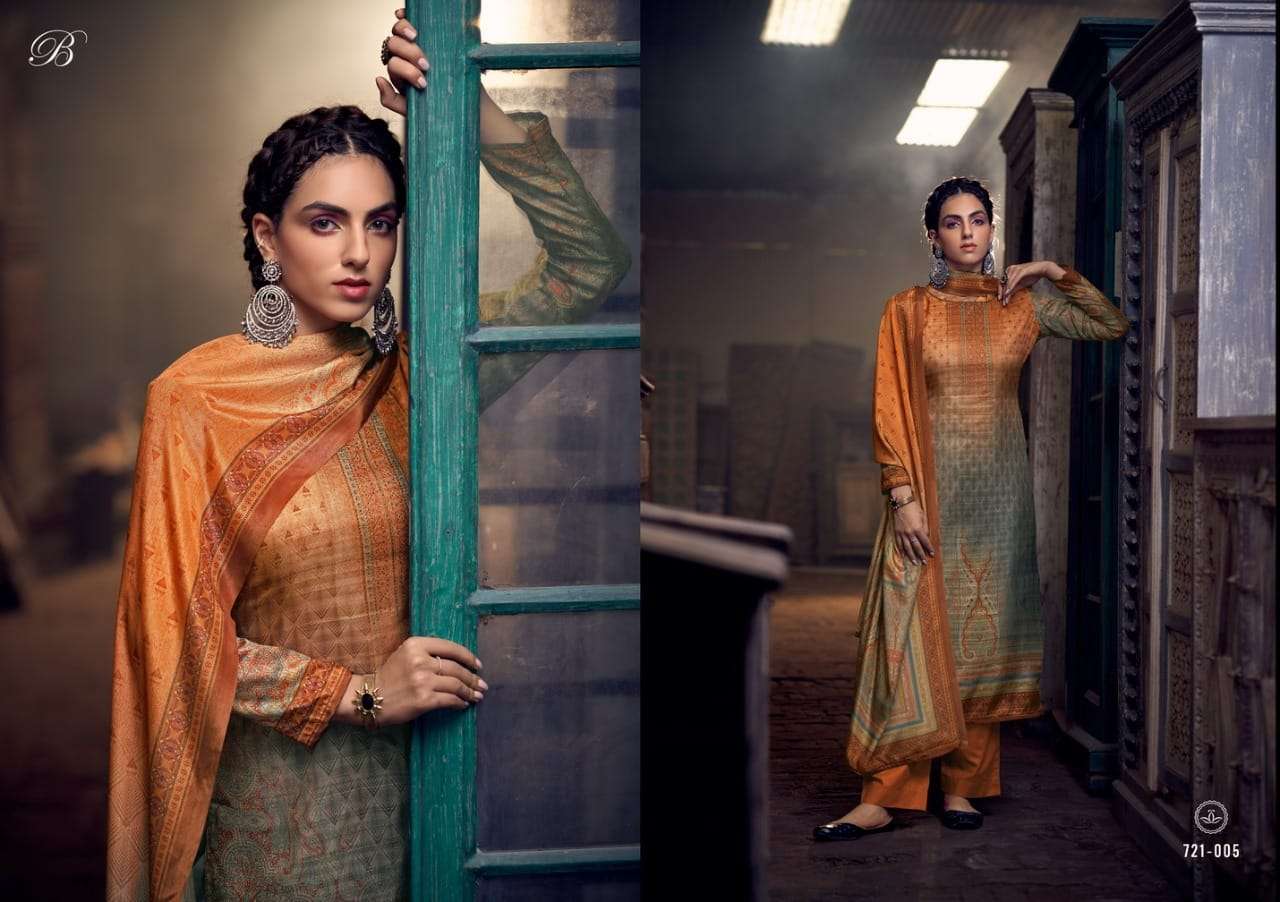 BELIZA DESIGNER PRESENT HERITAGE HANDLOOM SILK DESIGNER SALWAR KAMEEZ WHOLESALER 