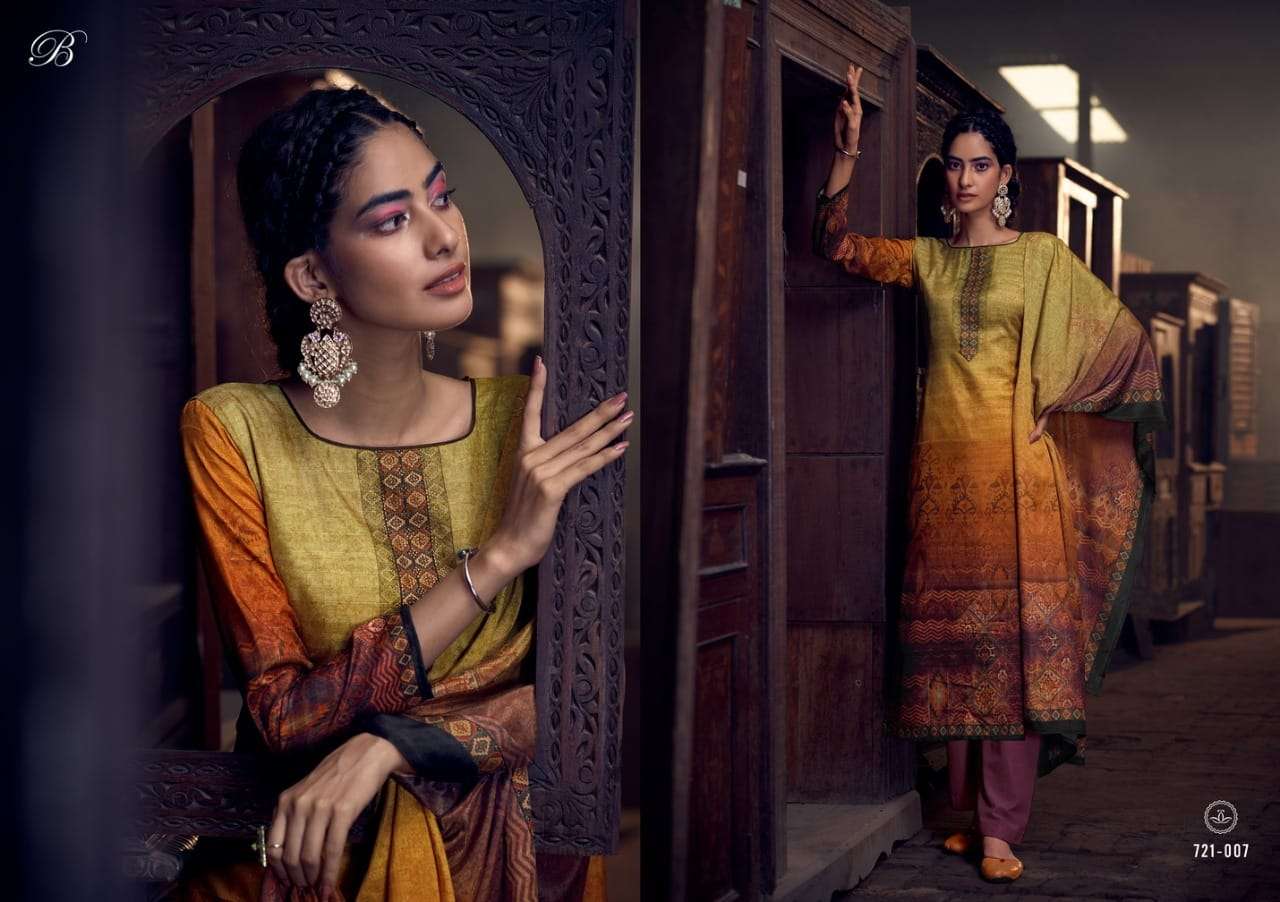 BELIZA DESIGNER PRESENT HERITAGE HANDLOOM SILK DESIGNER SALWAR KAMEEZ WHOLESALER 