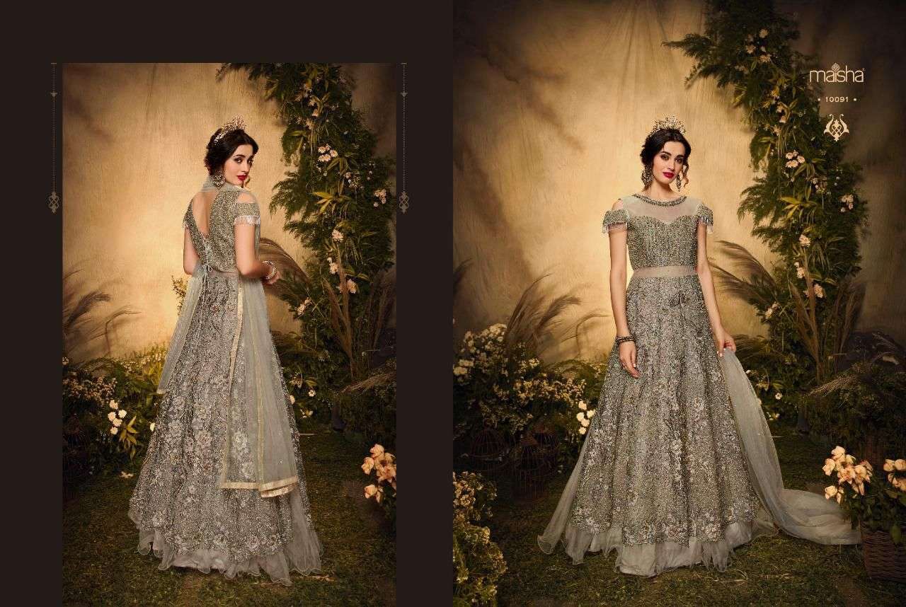 premium readymade designer gown collections gown code ka 1040 gown double  shade gown collection partywear gown