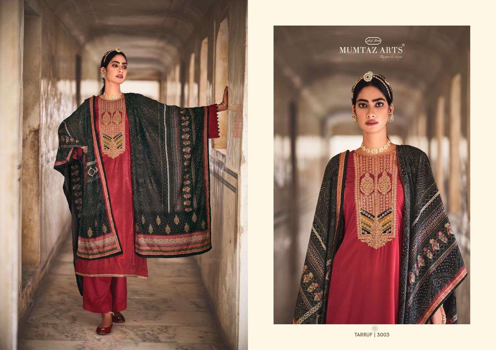 MUMTAZ ART PRESENT TARRUF VELVET WINTER WEAR COLLECTION WHOLESALE CATALOGUE 