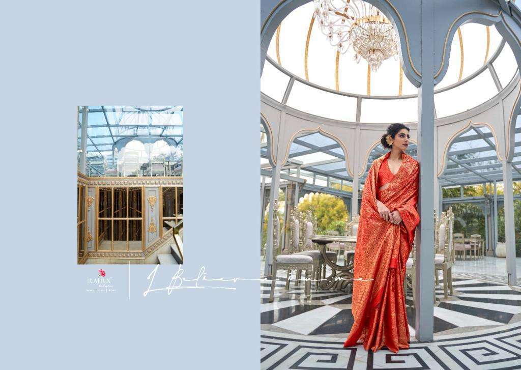 RAJTEX PRESENT KAANSHA SILK SAREE FANCY SAREE CATALOGUE 